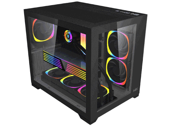 CASE MIK LV12 GAMING BLACK
