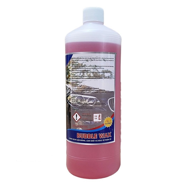 Dung dịch làm bóng , làm khô và bảo vệ thân xe BUBBLE WAX 1L