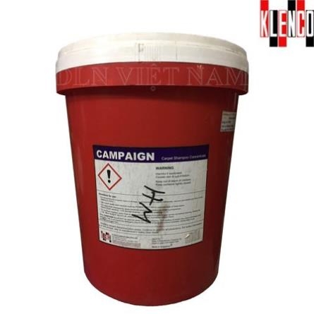 Hóa Chất Giặt Thảm Nhiều Bọt CAMPAIGN - KLENCO Thùng 20 Lít