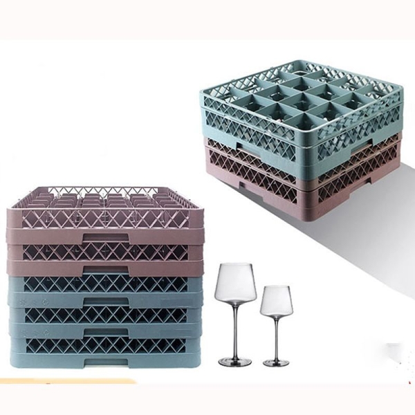 Khay Rack Đựng Ly, Cốc Nhiều Ngăn