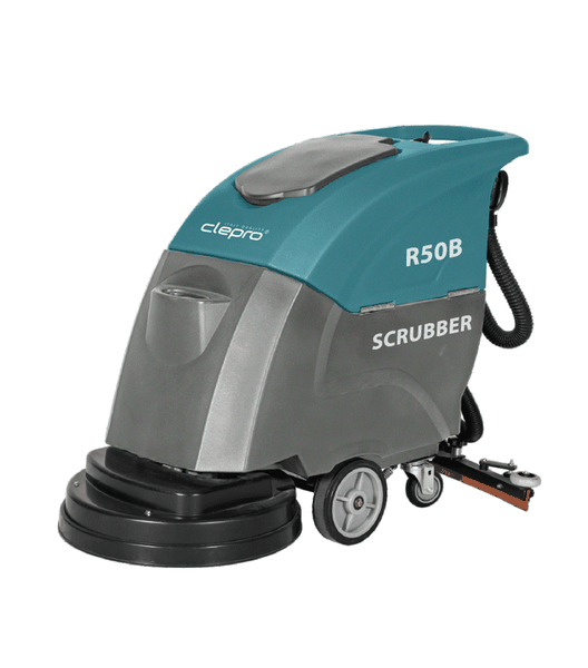 Máy chà sàn liên hợp đẩy tay Clepro R50B dùng ắc quy