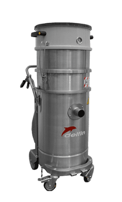 Máy hút bụi công nghiệp dùng khí nén cho chất lỏng Delfin 501 WD AIREX