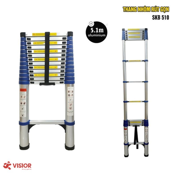 Thang nhôm rút SUMIKA SKB 510 5.1 Mét