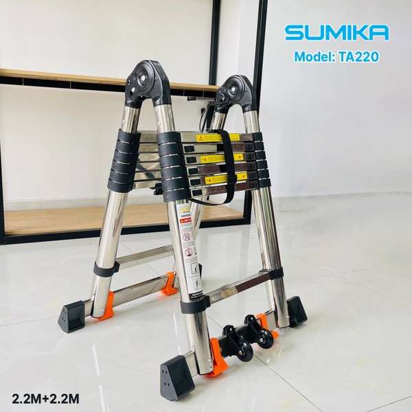 Thang Inox rút chữ A SUMIKA TA220