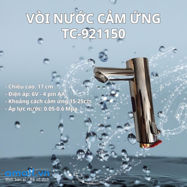 Vòi nước cảm ứng nóng lạnh Model: TC-921150