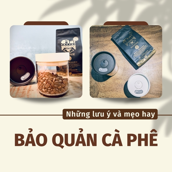 NHỮNG LƯU Ý VÀ MẸO HAY KHI BẢO QUẢN CÀ PHÊ