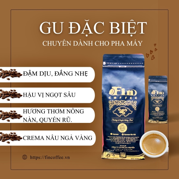 DÒNG CÀ PHÊ ESPRESSO ĐẶC BIỆT CHO HƯƠNG THƠM NỒNG NÀN, VỊ CHUA THANH