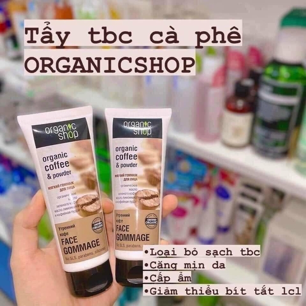 Tẩy tế bào mặt cafe