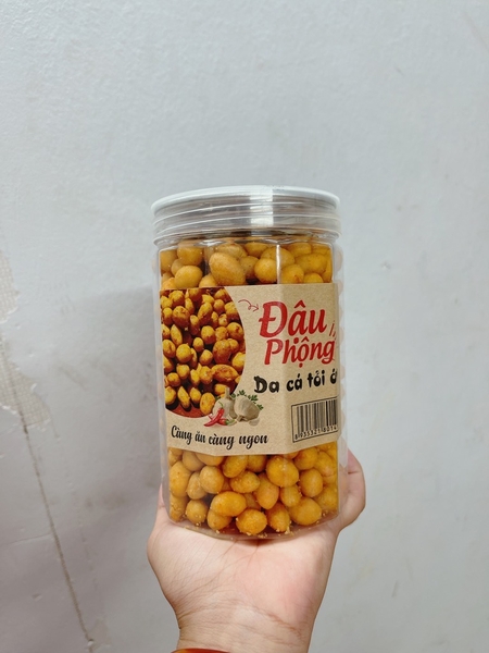 Đậu phộng da cá tỏi ớt