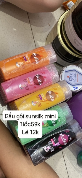 Dầu gội sunsilk mini 1lốc