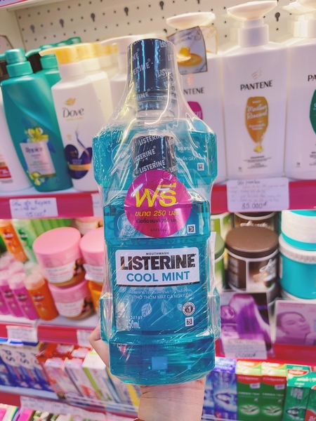 Nước súc miệng listerine