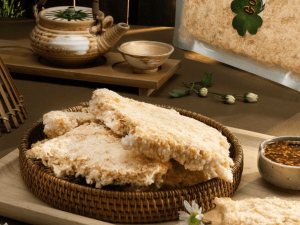 Cơm cháy chà bông Hà Nội – Không thể bỏ qua Cơm sấy Minh Châu