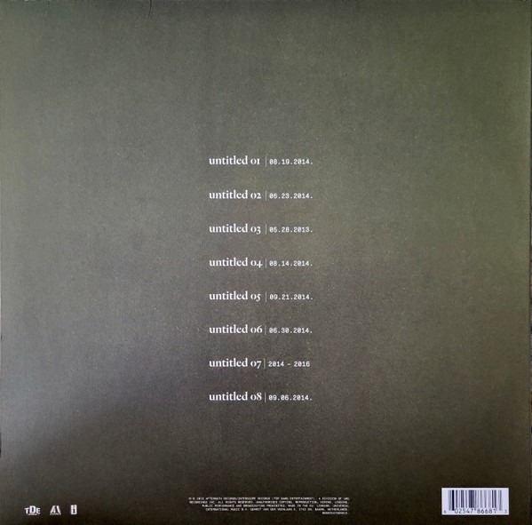 đĩa than KENDRICK LAMAR - UNTITLED UNMASTERED | Đĩa Than 51 Sài Gòn
