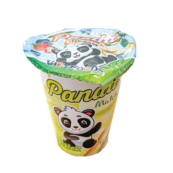 Bánh chấm kem Panda