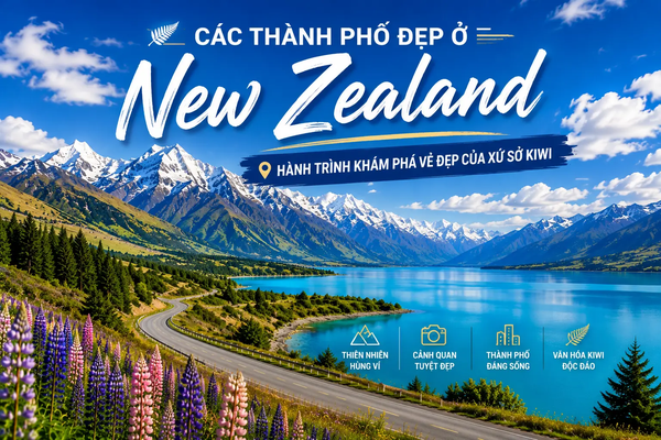 Các Thành Phố Đẹp Ở New Zealand: Khám Phá Những Điểm Đến Đáng Nhớ Tại Xứ Kiwi