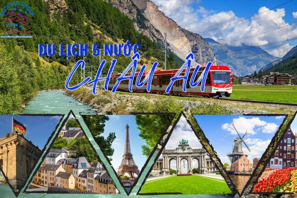 Chương trình chi tiết Tour Châu Âu 5 Nước 9N8Đ: Đức – Luxembourg – Pháp – Hà Lan (Dạng hình ảnh)