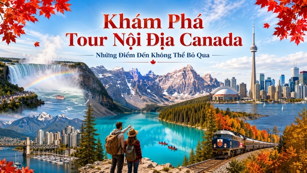 Khám Phá Tour Nội Địa Canada: Những Điểm Đến Không Thể Bỏ Qua