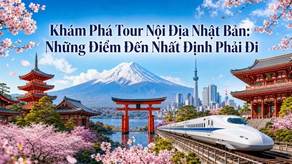 Khám Phá Tour Nội Địa Nhật Bản: Những Điểm Đến Nhất Định Phải đi