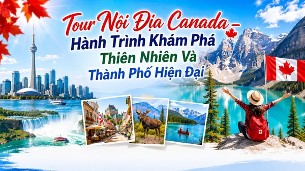 Tour Nội Địa Canada – Hành Trình Khám Phá Thiên Nhiên Và Thành Phố Hiện Đại