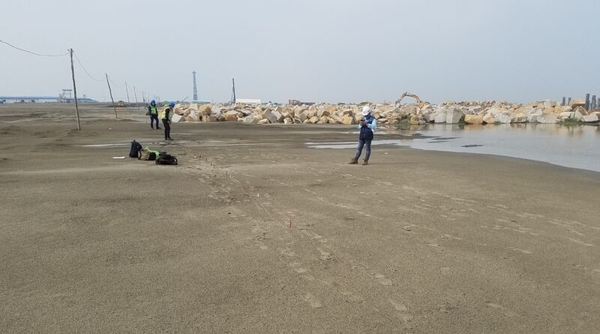 Lắp đặt các điện cực đất móng chôn trong đất