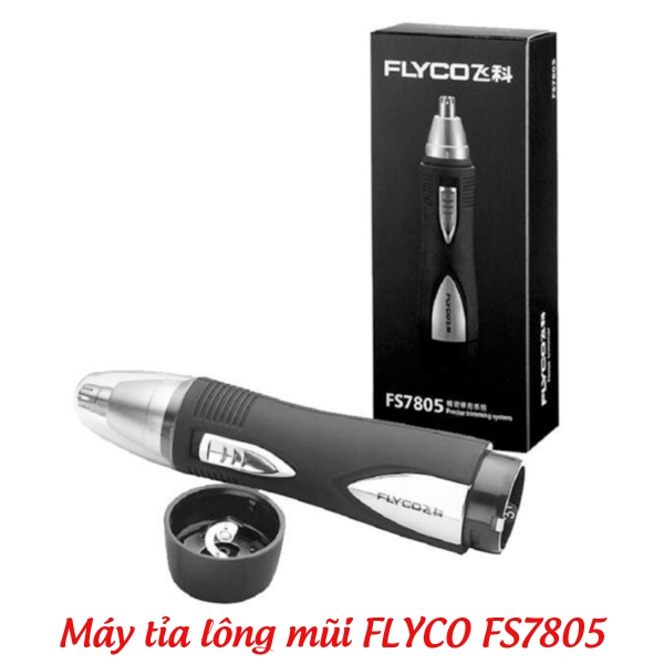 Máy tỉa lông mũi FLYCO FS7805 chính hãng nhỏ gọn tiện lợi