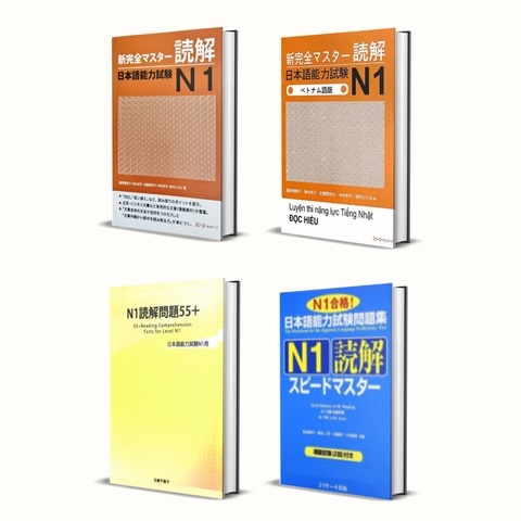 Combo Sách Tự Học Luyện Đọc N1 - Dokkai N1