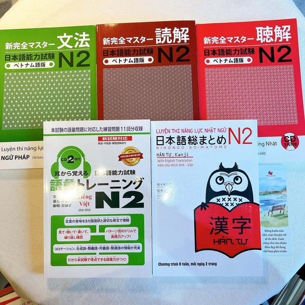 COMBO SÁCH HỌC N2 CƠ BẢN