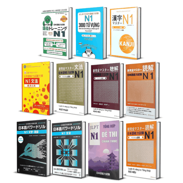 Bộ Sách Học và Luyện Thi Toàn Diện JLPT N1