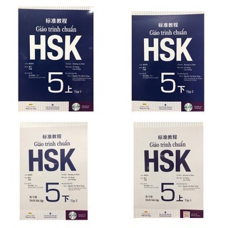 Combo Giáo Trình Chuẩn HSK 5 Bài Học và Bài Tập ( Trọn Bộ Tập 1-Tập 2)