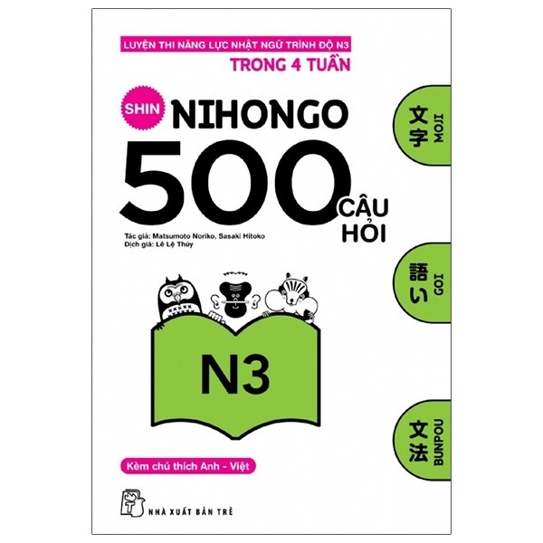 500 Câu Hỏi Luyện Thi Năng Lực Nhật Ngữ Trình Độ N3