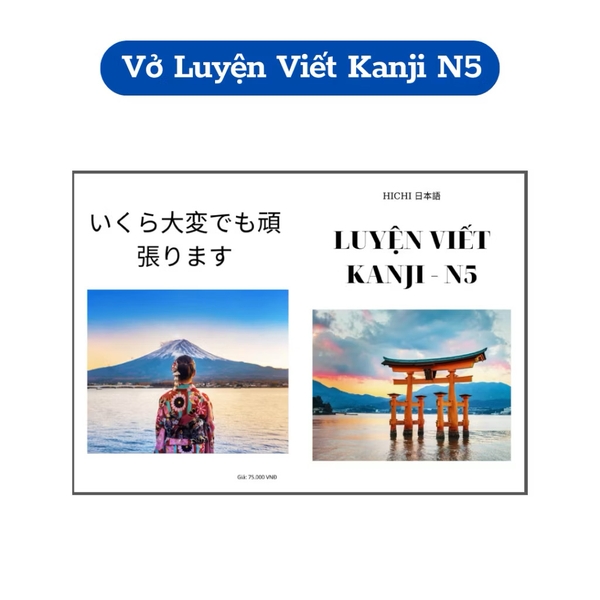 Luyện Viết Kanji N5