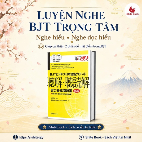 BJT nghe đọc tái bản mới