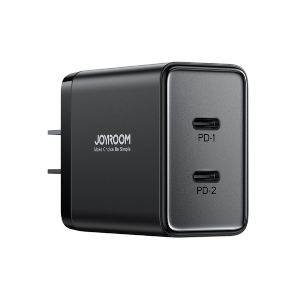 Củ sạc 40W TCF09 Joyroom 2 cổng sạc Type C dùng cho điện thoại Samsung, iPhone