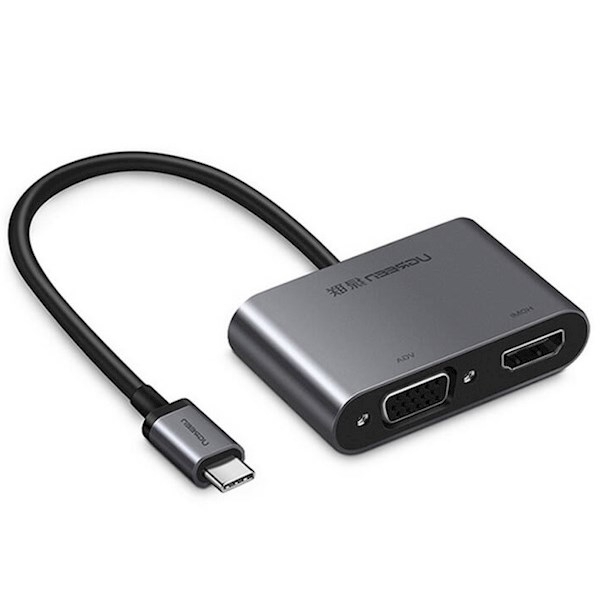 UGREEN USB-C to HDMI + VGA Adapter with PD CM162 50505