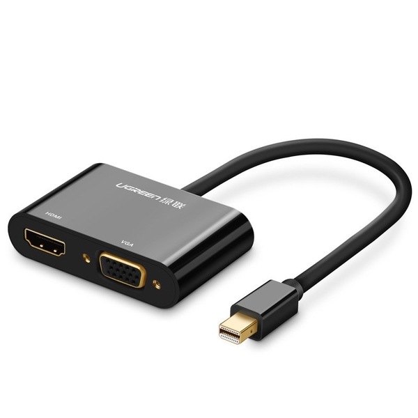 UGREEN Mini DP to HDMI + VGA Converter 1080p MD108 10439