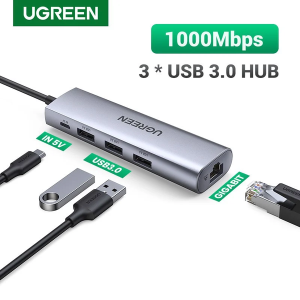 UGREEN USB3.0 Multifunction Adapter CM266 60812