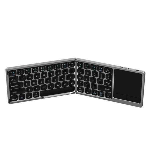 Bàn Phím Gập Di Động Bluetooth không dây WiWU FMK  04 Có Bàn Di Chuột Tiện Lợi