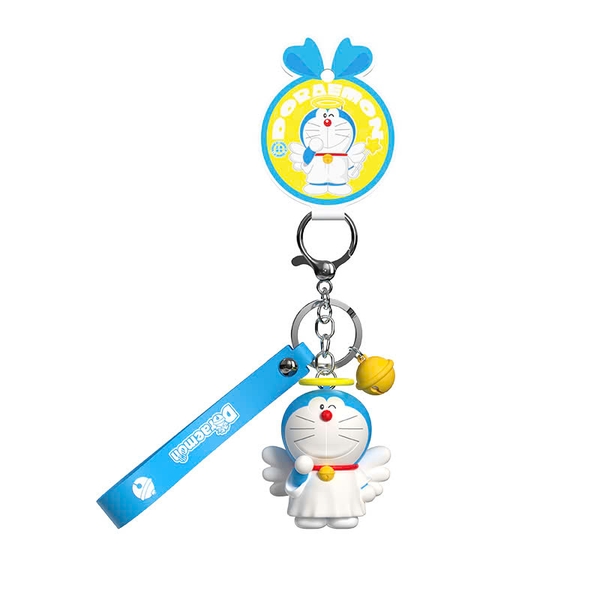 Móc Chìa Khoá Kèm Máy Khuếch Tán Hương Thơm ROCK Doraemon Aroma Diffuser Key Chain
