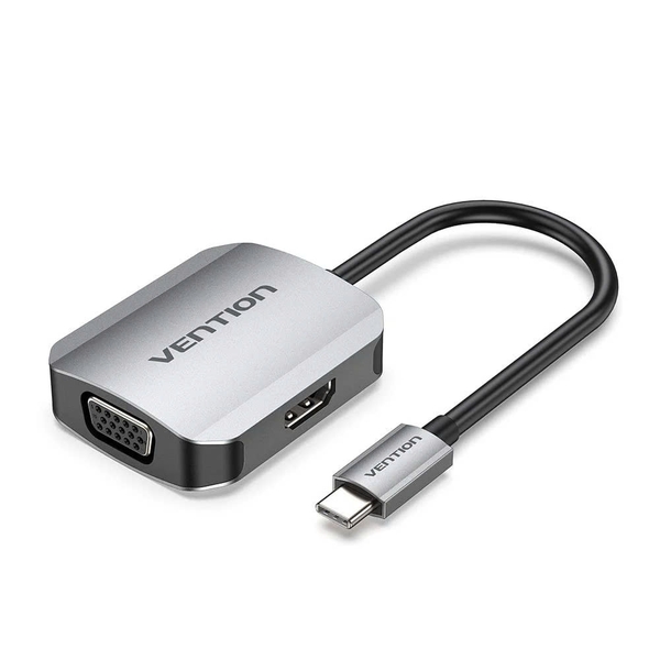 Bộ Chuyển Đổi USB-C to HDMI/VGA 4K Vention TDI (4K@30Hz)