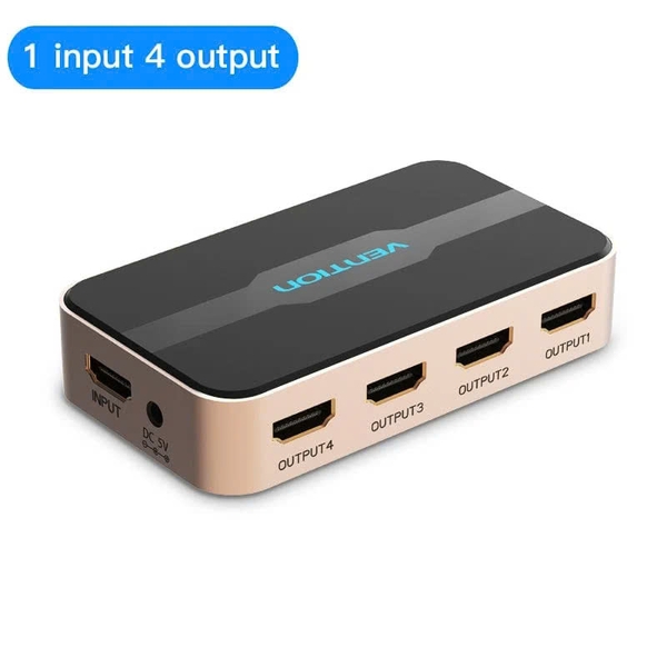 Bộ Chia HDMI1.4 4K 1 In 4 Out Vention ACC (4K/30Hz)