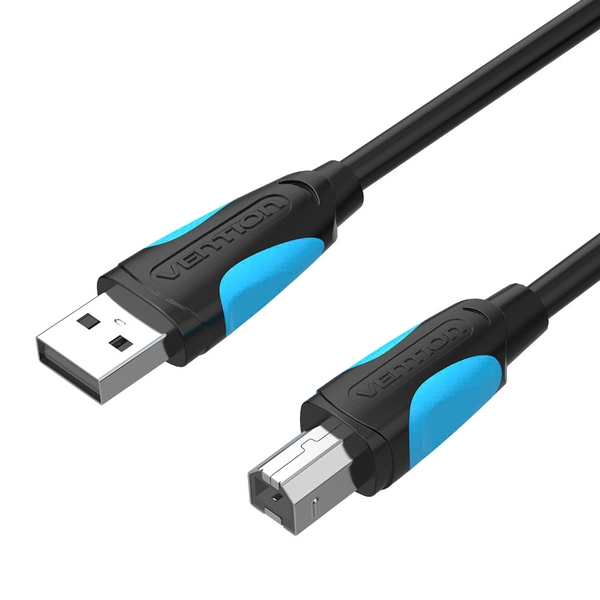 Cáp Máy In USB2.0 to USB-B Vention VAS-A16 (480Mbps, with 2*Ferrite Core)