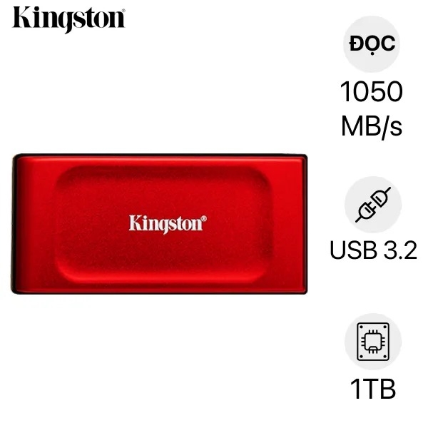 Ổ cứng di động SSD Kingston XS1000 1050MB/s