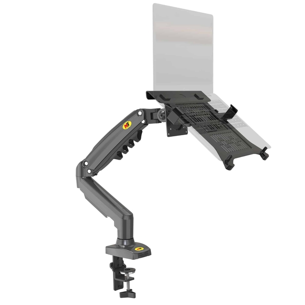 Combo Giá treo màn hình máy tính North Bayou F80 và Giá đỡ Laptop NB FP2 Xám