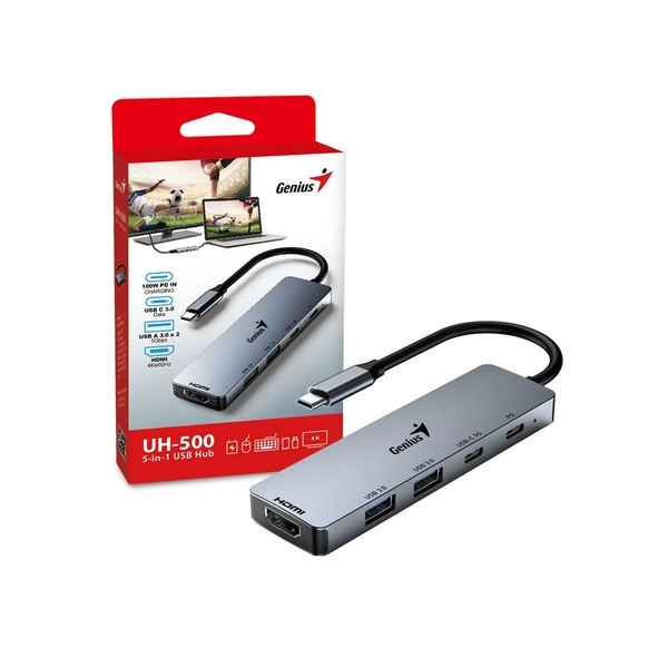 Hub USB chuyển đổi Genius 5 in 1 UH-500