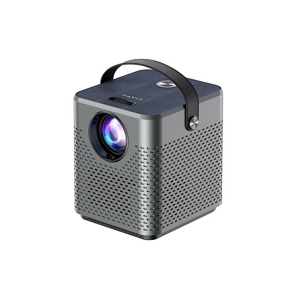 Máy chiếu mini HAVIT PJ205 PRO ánh sáng 8000 + 200 ANSI lumens độ phân giải 4K , screen size 35-158inch