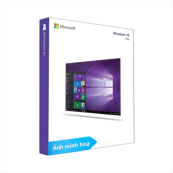 Phần mềm Microsoft Windows 10 Pro 64bit 1pk DSP OEI DVD (FQC-08929)