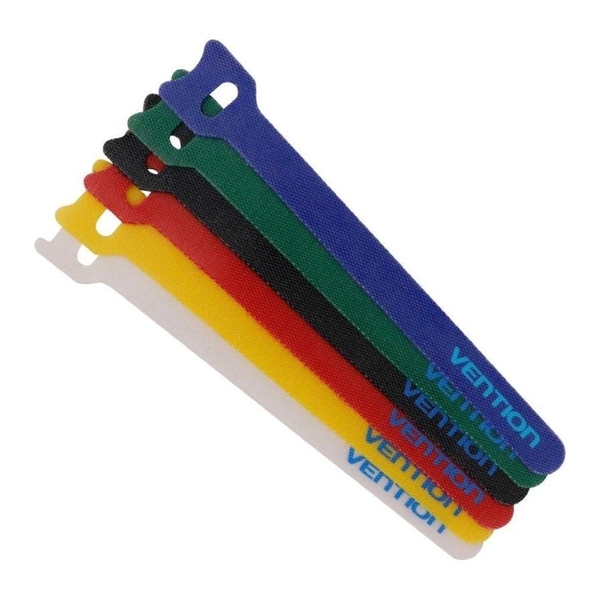 Bộ dây quấn cố định dây Vention nhiều màu/ Bộ 6c (150x20)