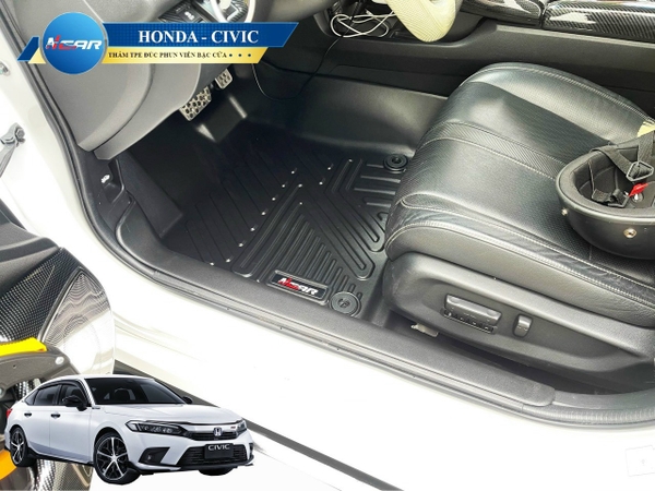 THẢM ĐÚC FULL VIỀN HONDA CIVIC 2015-2021