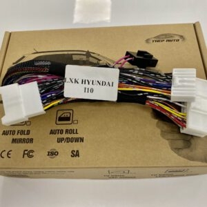 Gập Gương Lên Xuống Kính Hyundai I10  (2021-2025) Cắm jack zin, Lấy B+ Trong xe