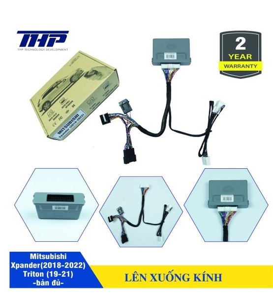 Lên Xuống Kính Mitsubishi Xpander/Attrage/Triton bản đủ  (2018-2023) Cắm jack zin